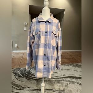 NWT HFX Ladies Shirt Jacket